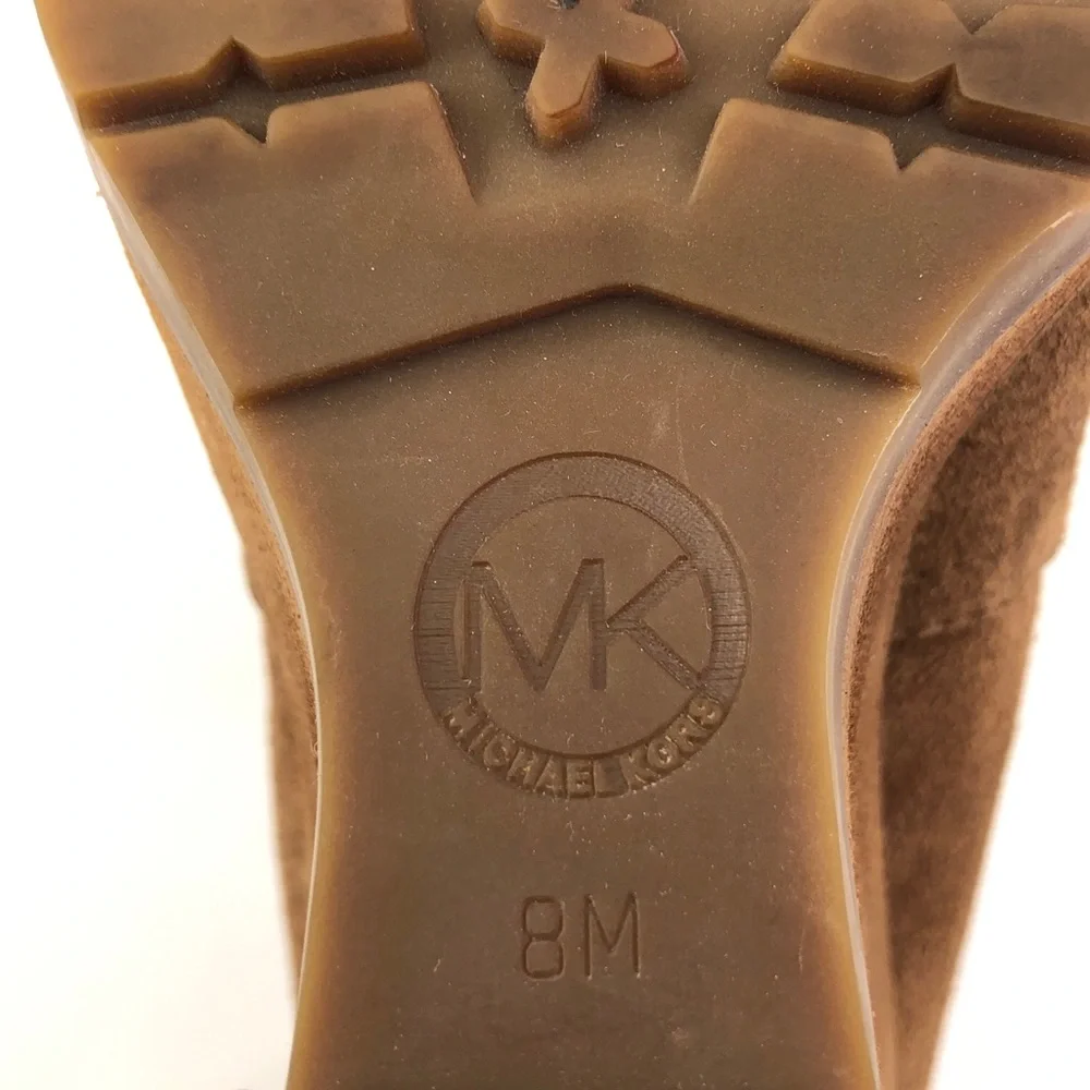 Michael Kors Thea Wedge Ankle Boots 8M